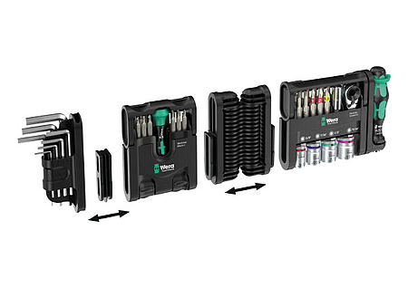 [Translate to EN:] Das Tool-Check Modular System:  Ein Raumwunder zum Kombinieren und Erweitern. 