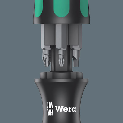 Wera: クラフトフォーム・コンパクト 20 - 手動・電動工具どちらでも適用。