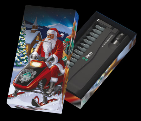 Christmas limited edition Bit-Check by Wera
